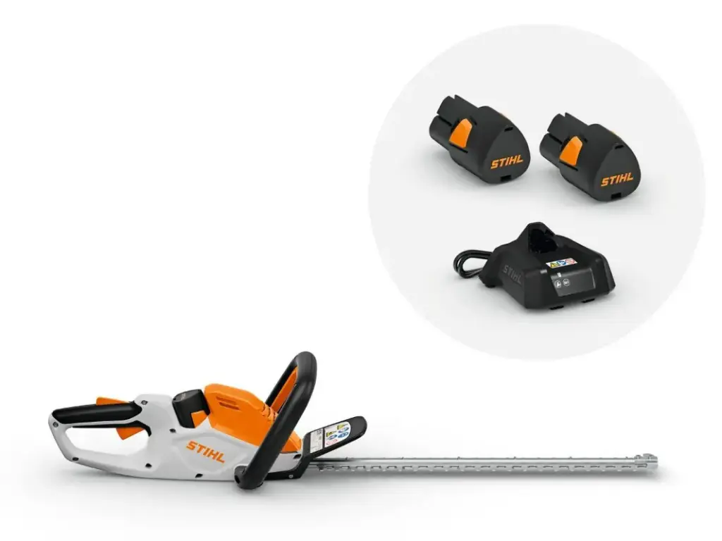 STIHL HSA 40 met 2 accu's en lader