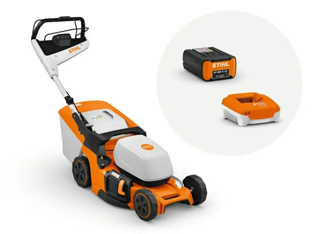 STIHL RMA 448 PV met accu en lader