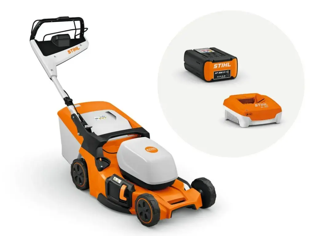 STIHL RMA 453 PV met accu en lader