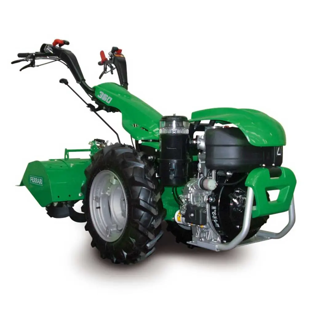 Motoculteur met frees